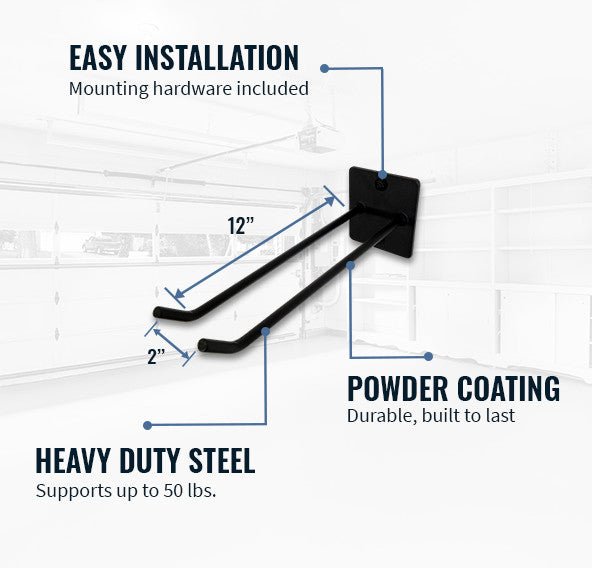 Wall-Mounted Ladder Storage Wall Hook