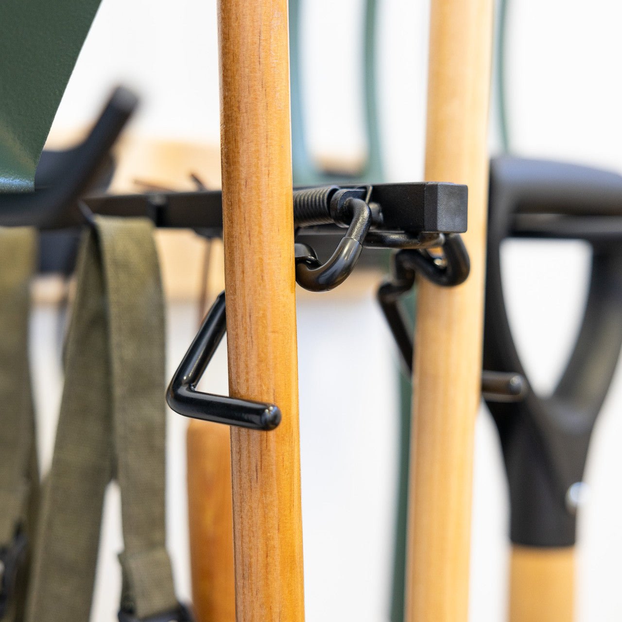 Wall-Mounted Rockbridge Garden Tool Organizer - 2' Storage Hanger