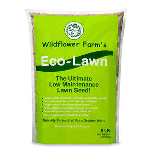 Wildflower Farm's Eco-Lawn low-maintenance grass seed, 5 lb bag