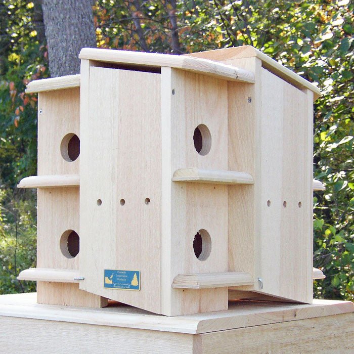 Wooden Purple Martin House option3