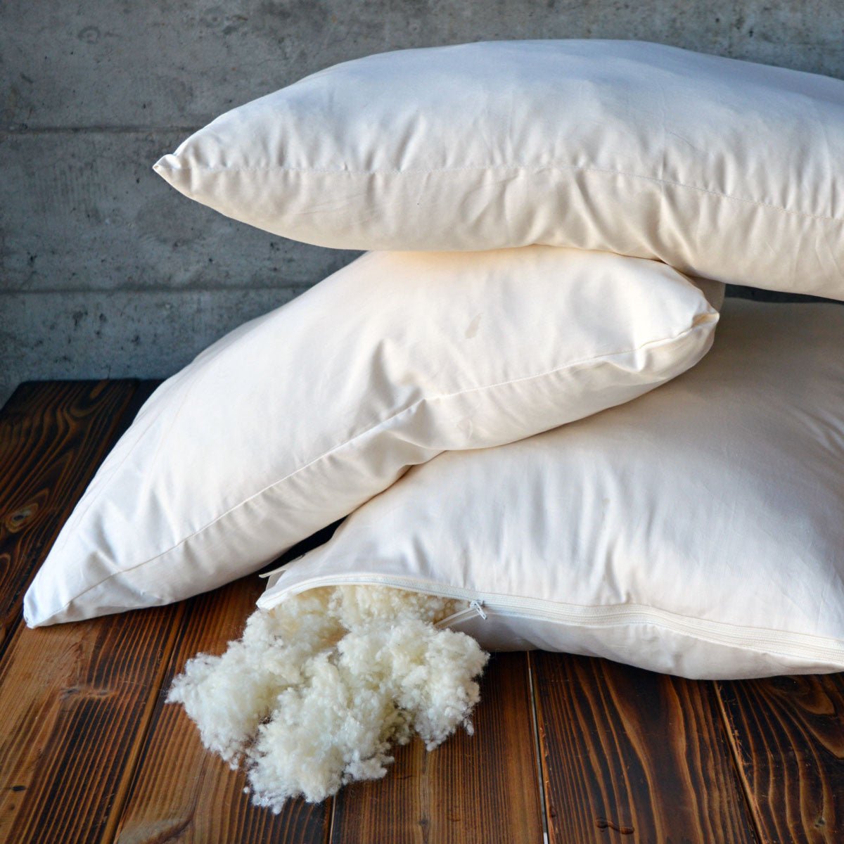 Woolly "Down" Pillows Standard